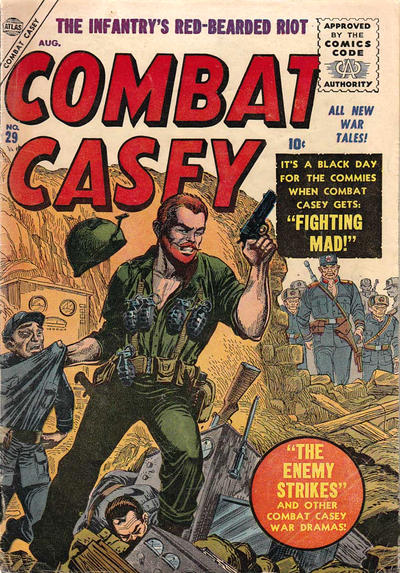 Cover for Combat Casey (Marvel, 1953 series) #29
