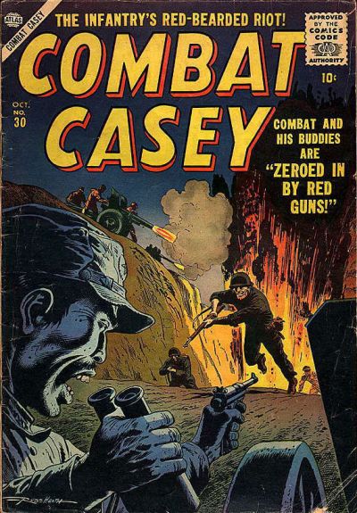 Cover for Combat Casey (Marvel, 1953 series) #30