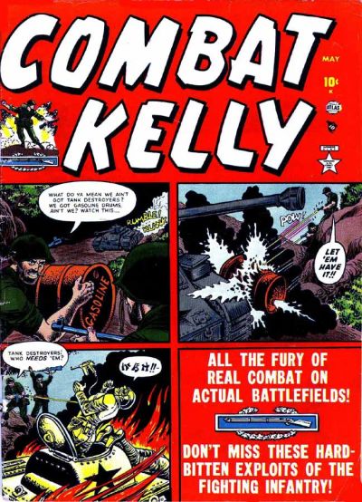 Cover for Combat Kelly (Marvel, 1951 series) #4