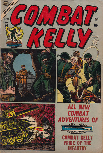 Cover for Combat Kelly (Marvel, 1951 series) #24