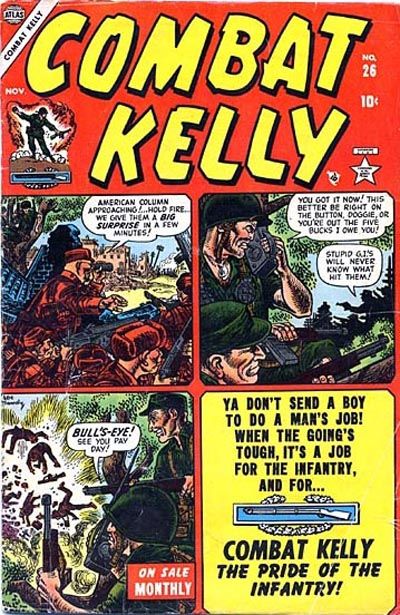 Cover for Combat Kelly (Marvel, 1951 series) #26