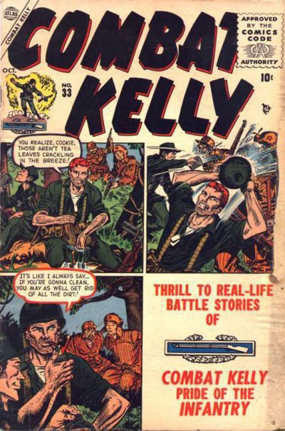 Cover for Combat Kelly (Marvel, 1951 series) #33