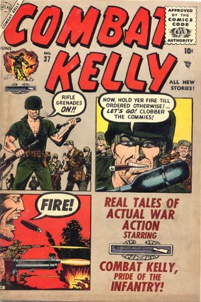 Cover for Combat Kelly (Marvel, 1951 series) #37