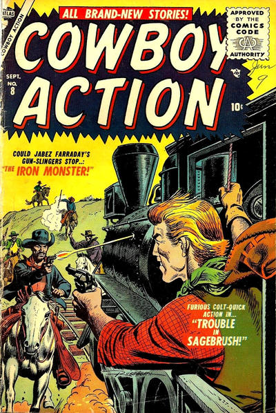 Cover for Cowboy Action (Marvel, 1955 series) #8