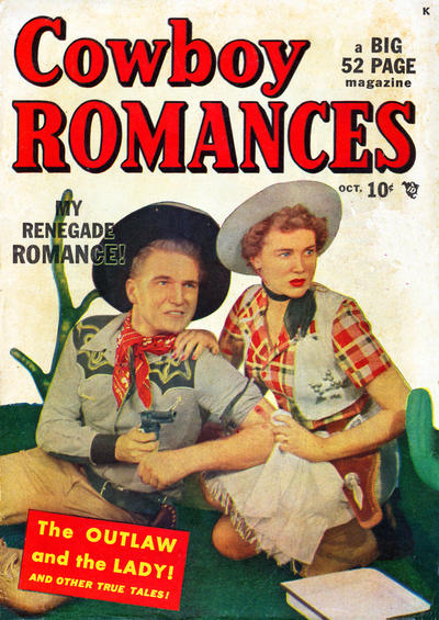 Cover for Cowboy Romances (Marvel, 1949 series) #1