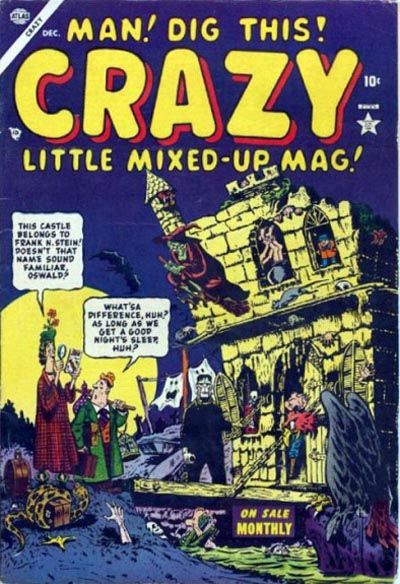 Cover for Crazy (Marvel, 1953 series) #1