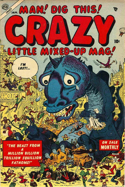 Cover for Crazy (Marvel, 1953 series) #2