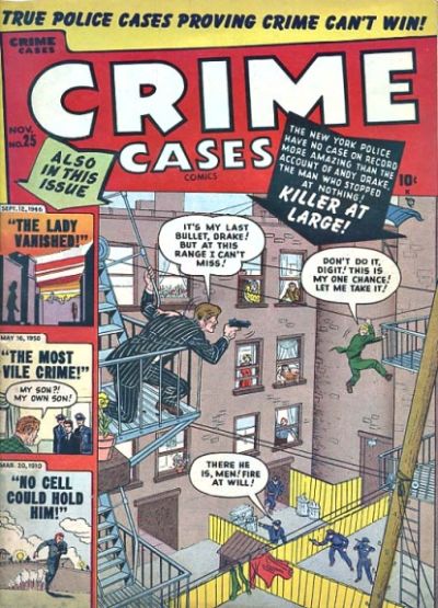 Cover for Crime Cases Comics (Marvel, 1950 series) #25 [2]