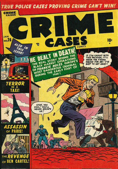 Cover for Crime Cases Comics (Marvel, 1950 series) #26 [3]