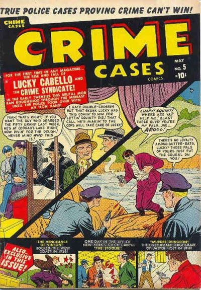 Cover for Crime Cases Comics (Marvel, 1950 series) #5