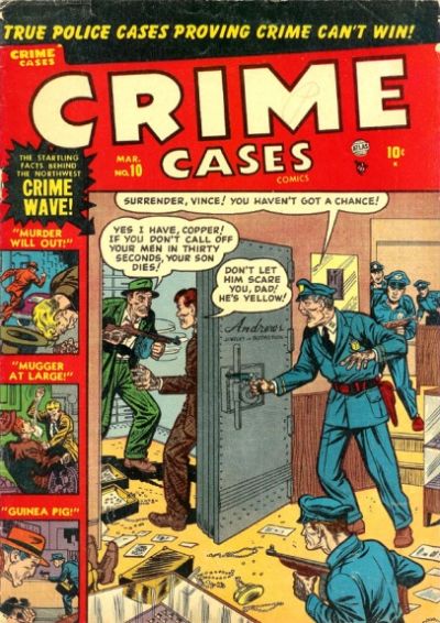 Cover for Crime Cases Comics (Marvel, 1950 series) #10