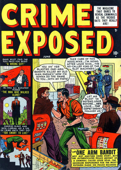 Cover for Crime Exposed (Marvel, 1950 series) #4