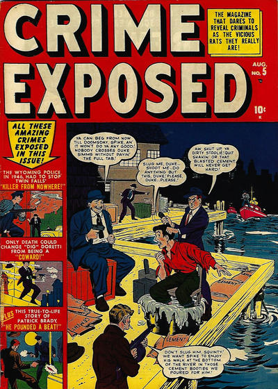 Cover for Crime Exposed (Marvel, 1950 series) #5