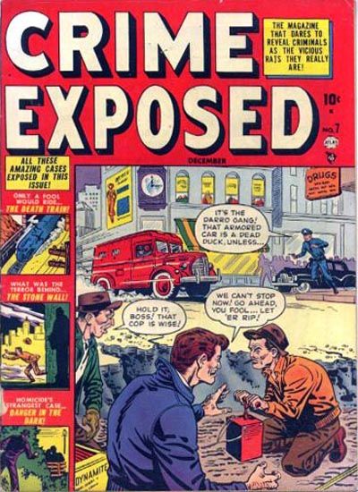 Cover for Crime Exposed (Marvel, 1950 series) #7