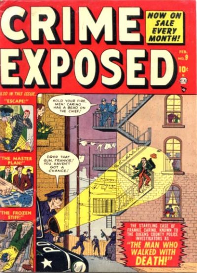 Cover for Crime Exposed (Marvel, 1950 series) #9