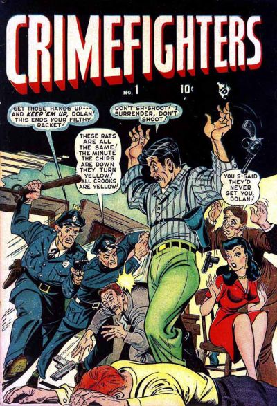 Cover for Crimefighters (Marvel, 1948 series) #1