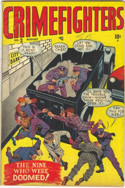 Cover for Crimefighters (Marvel, 1948 series) #3