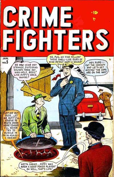 Cover for Crimefighters (Marvel, 1948 series) #5