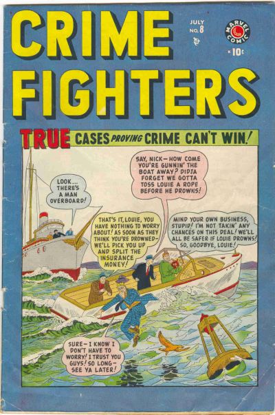 Cover for Crimefighters (Marvel, 1948 series) #8