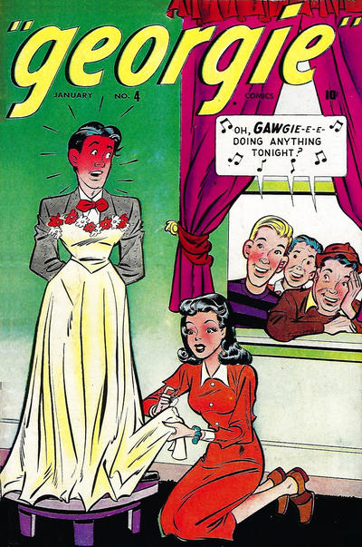 Cover for Georgie Comics (Marvel, 1945 series) #4
