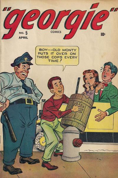 Cover for Georgie Comics (Marvel, 1945 series) #5