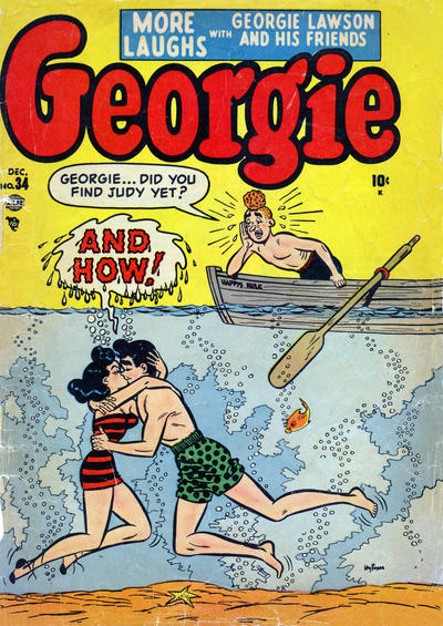 Cover for Georgie Comics (Marvel, 1945 series) #34