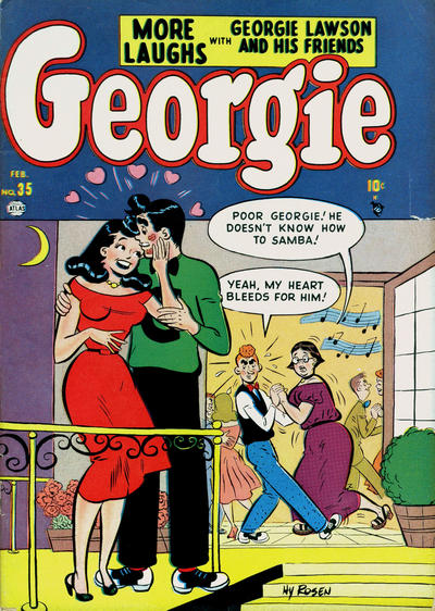 Cover for Georgie Comics (Marvel, 1945 series) #35