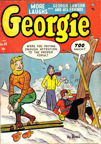 Cover for Georgie Comics (Marvel, 1945 series) #36