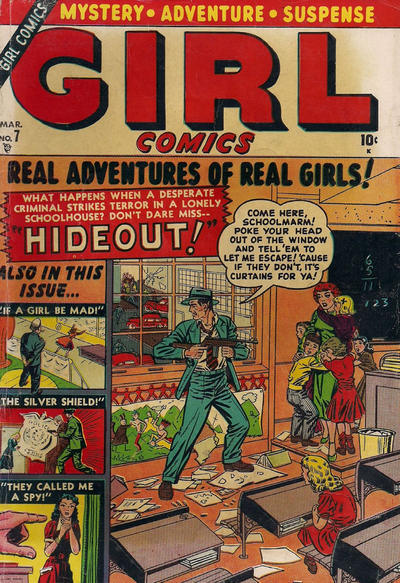 Cover for Girl Comics (Marvel, 1949 series) #7