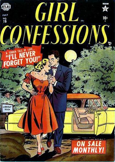Cover for Girl Confessions (Marvel, 1952 series) #16