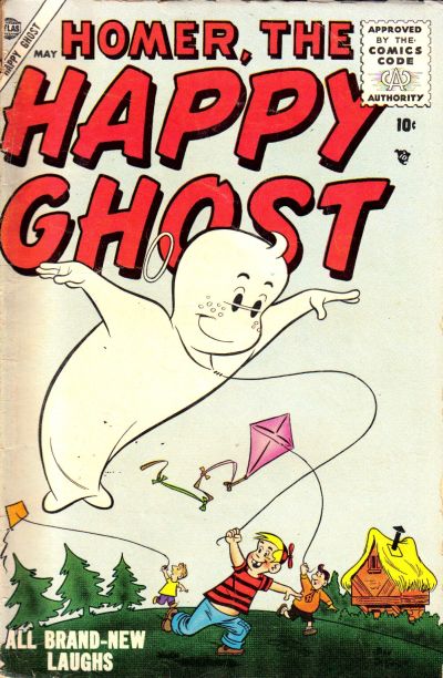Cover for Homer, the Happy Ghost (Marvel, 1955 series) #2