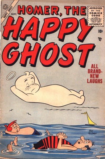 Cover for Homer, the Happy Ghost (Marvel, 1955 series) #4