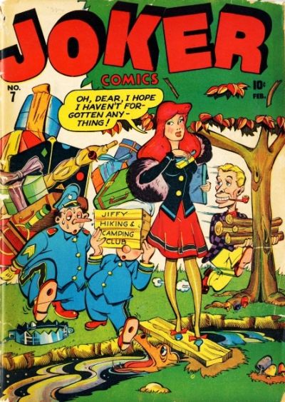 Cover for Joker Comics (Marvel, 1942 series) #7