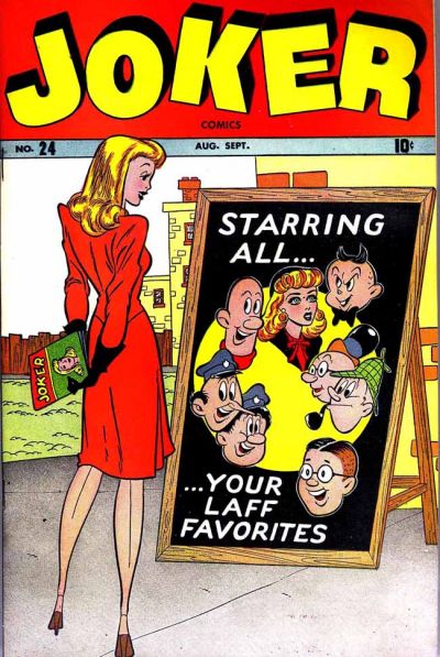 Cover for Joker Comics (Marvel, 1942 series) #24