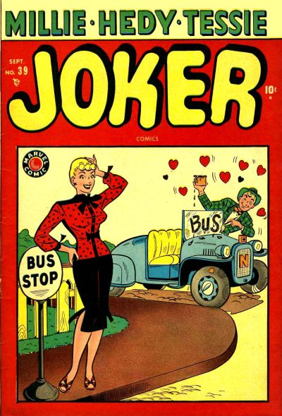 Cover for Joker Comics (Marvel, 1942 series) #39
