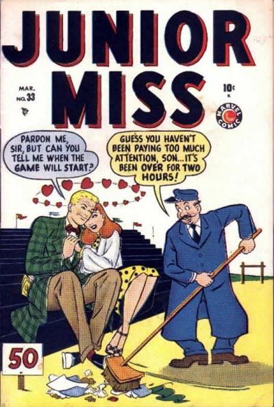 Cover for Junior Miss (Marvel, 1947 series) #33