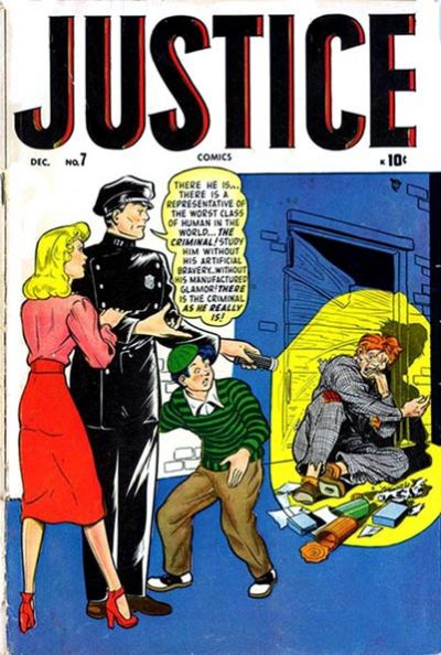 Cover for Justice (Marvel, 1947 series) #7