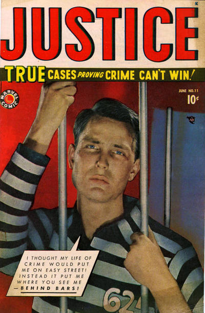Cover for Justice (Marvel, 1947 series) #11