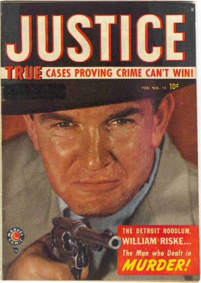Cover for Justice (Marvel, 1947 series) #15