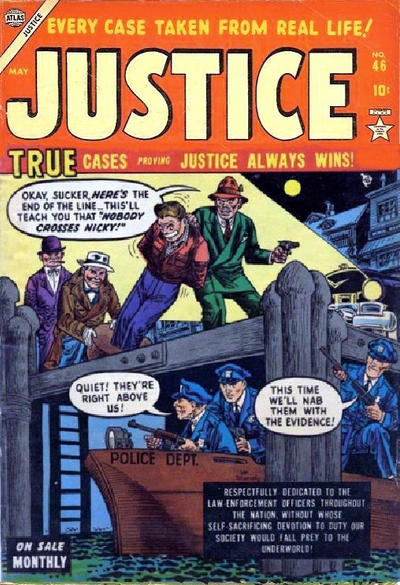 Cover for Justice (Marvel, 1947 series) #46