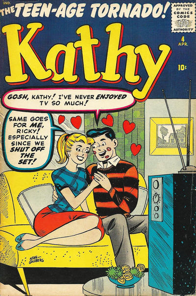 Cover for Kathy (Marvel, 1959 series) #4