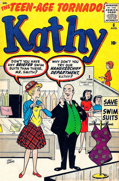 Cover for Kathy (Marvel, 1959 series) #6