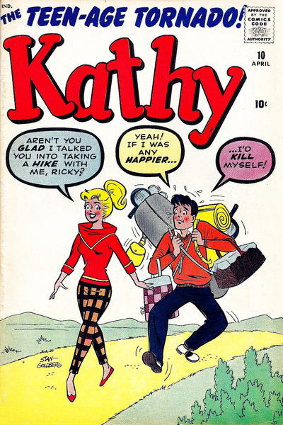 Cover for Kathy (Marvel, 1959 series) #10