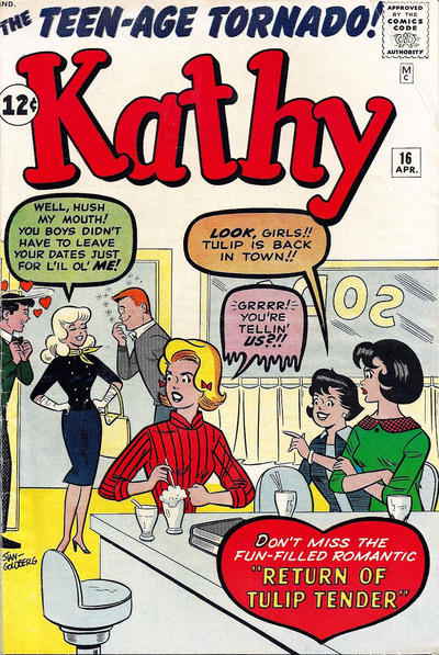 Cover for Kathy (Marvel, 1959 series) #16