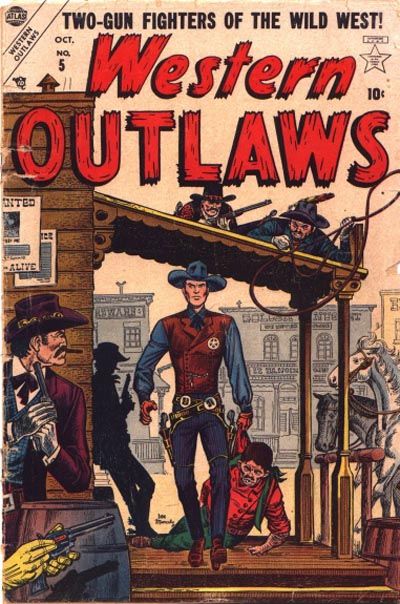 Cover for Western Outlaws (Marvel, 1954 series) #5