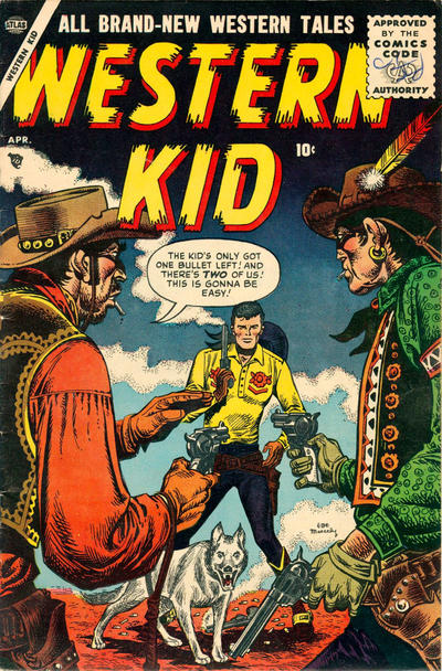 Cover for Western Kid (Marvel, 1954 series) #3