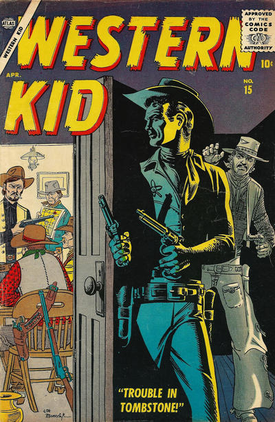 Cover for Western Kid (Marvel, 1954 series) #15