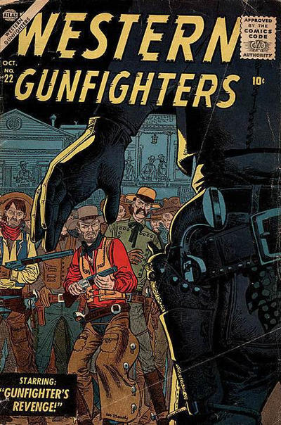 Cover for Western Gunfighters (Marvel, 1956 series) #22
