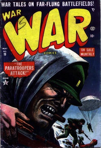 Cover for War Comics (Marvel, 1950 series) #19