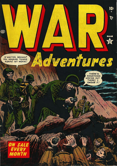 Cover for War Adventures (Marvel, 1952 series) #4